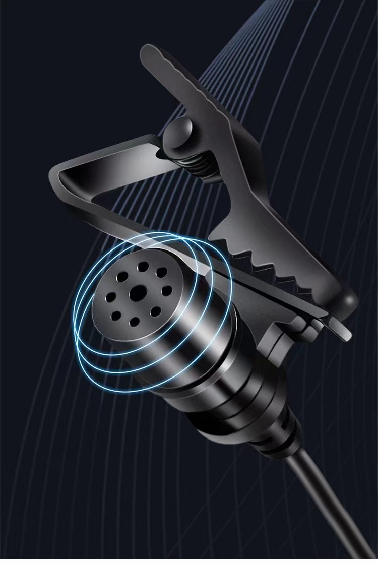 Mini Lapel Lavalier Tie Clip microphone